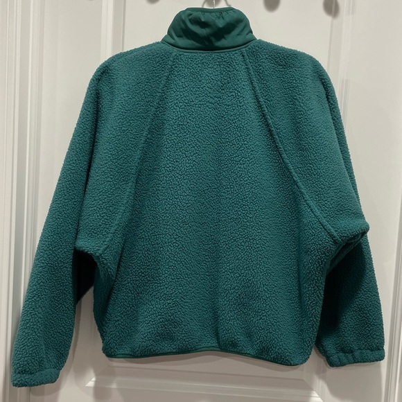 Free People Movement Hit the Slopes Fleece Jacket in Green Size Small - Picture 8 of 9
